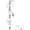 Grohe bauflow servantbatteri small krom