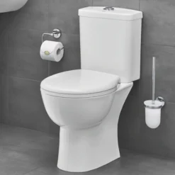 Grohe bau gulvstående toalett m/skjult p-lås alpinhvit