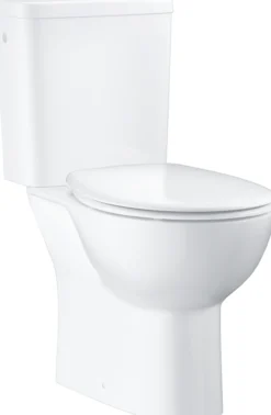 Grohe bau gulvstående toalett m/skjult p-lås alpinhvit