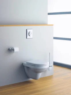 Grohe betjeningsplate wc skate air 2-skyll krom lodrett montering