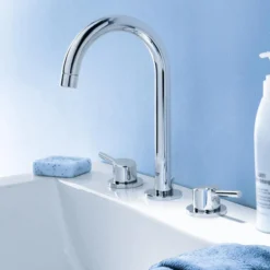 Grohe concetto 3-hulls servantbatteri krom