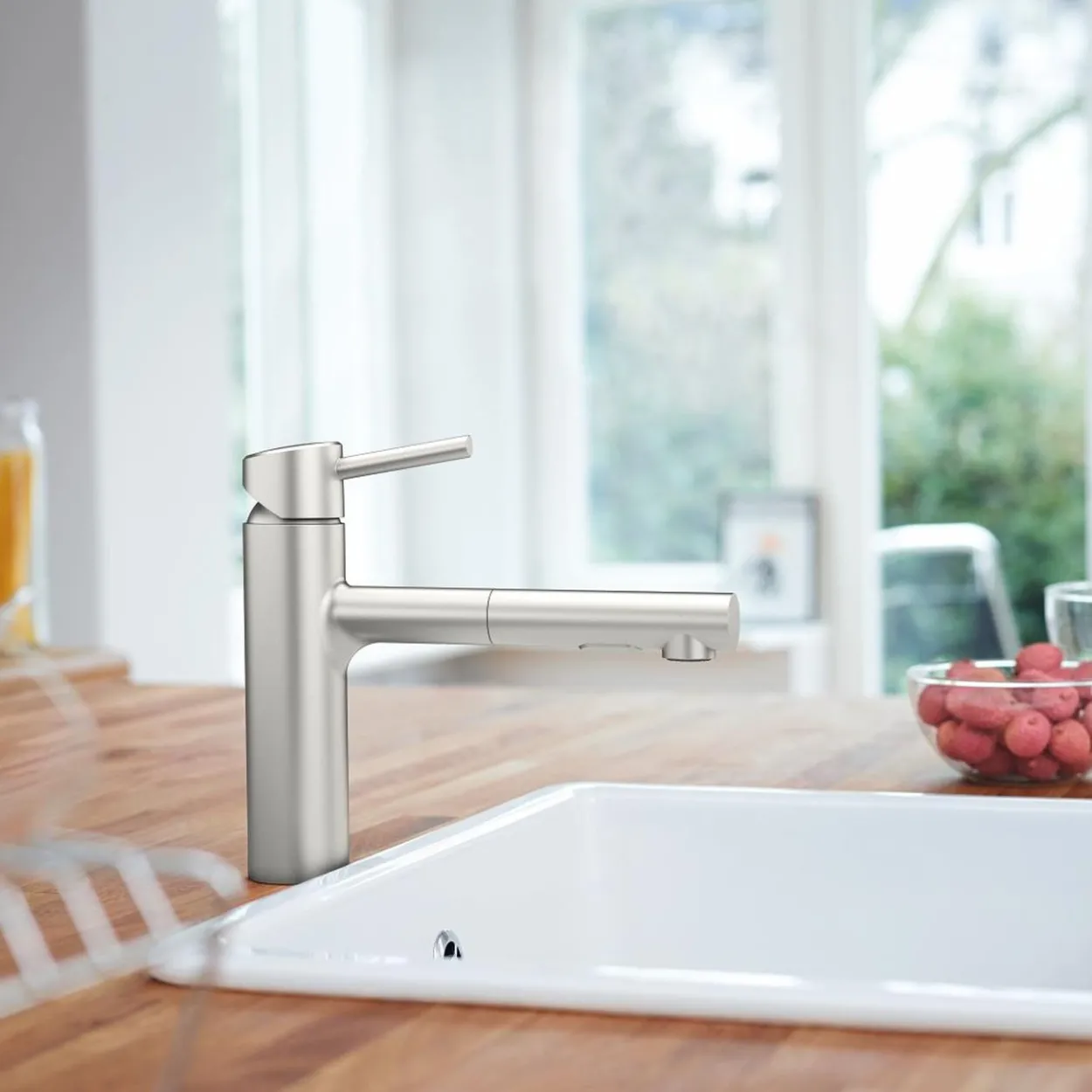 Grohe concetto kjøkkenarmatur m/uttrekkbar tut supersteel
