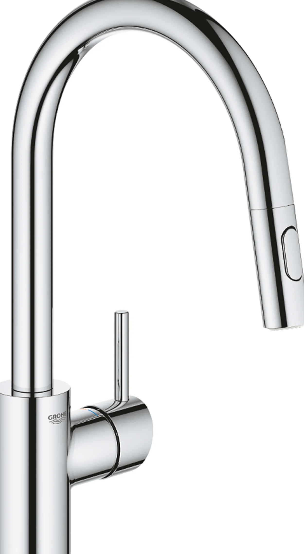 Grohe concetto kjøkkenarmatur krom m/uttrekkbar tut & spray