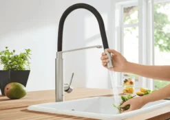 Grohe concetto professional kjøkkenarmatur m/uttrekkbar tut, supersteel