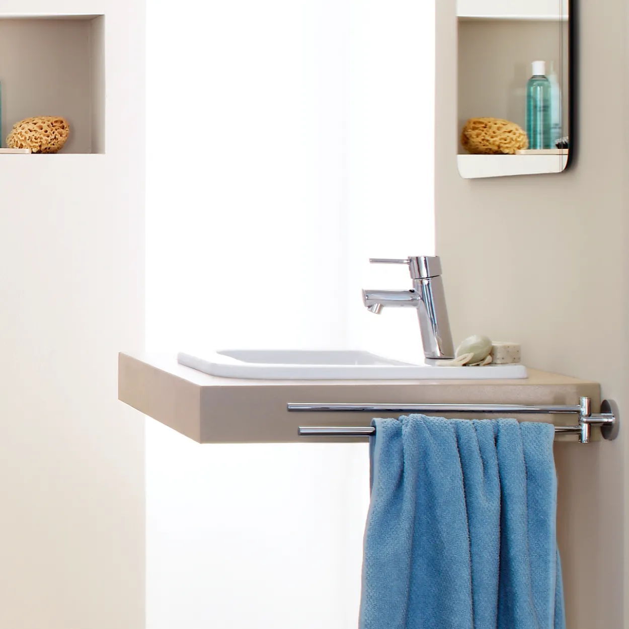 Grohe concetto s servantbatteri m/oppløft krom