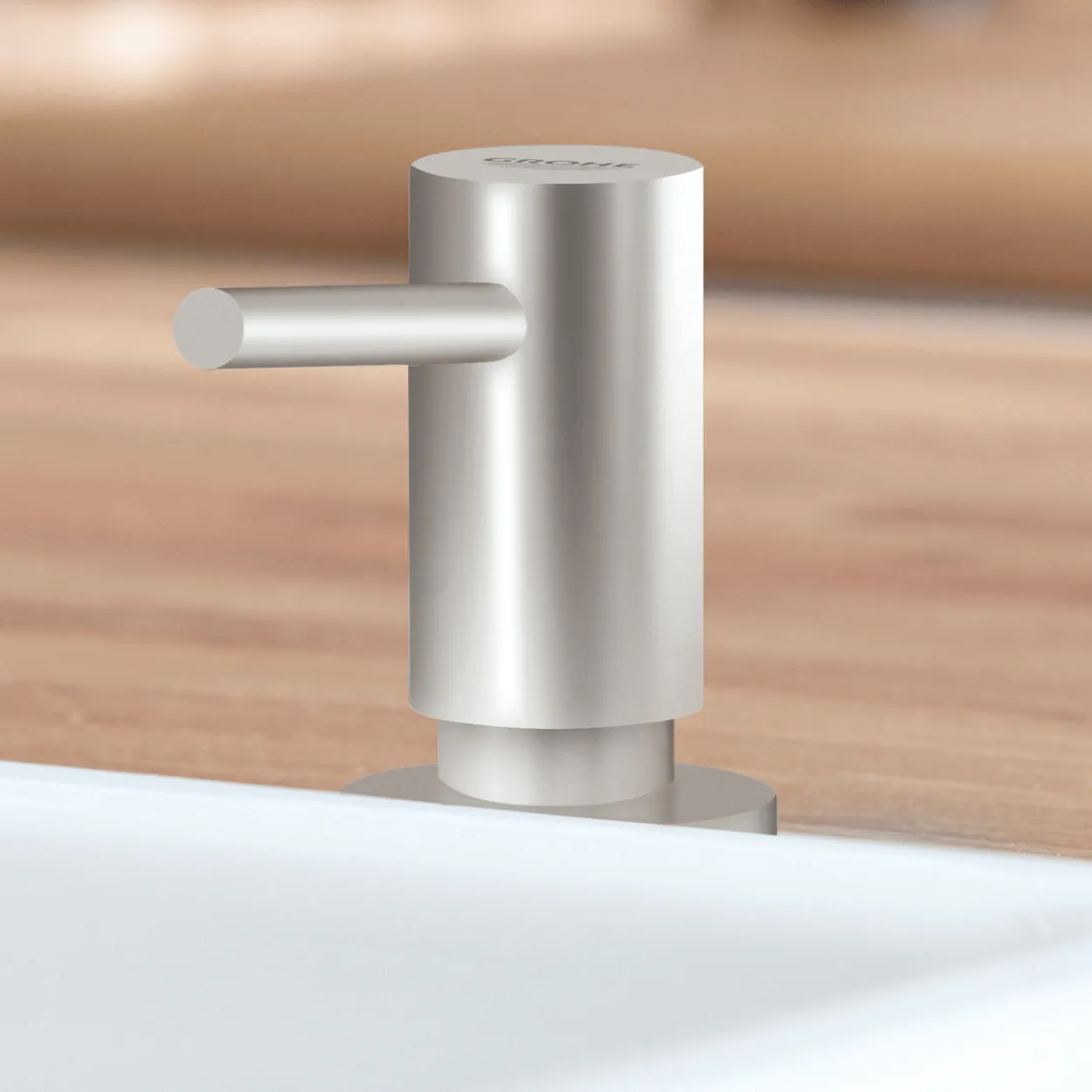 Grohe cosmopolitan såpedispenser, supersteel