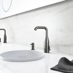 Grohe cosmopolitan såpedispenser børstet hard graphite