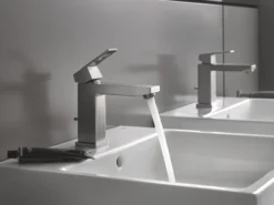 Grohe cube porselen servant 50x49 cm vegghengt m/overløp alpinhvit