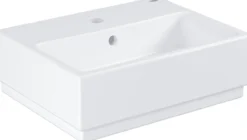 Grohe cube servant 45x35 cm m/overløp alpinhvit