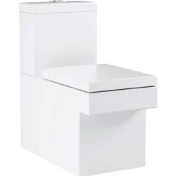 Grohe cube toalettsete m/softclose hvit