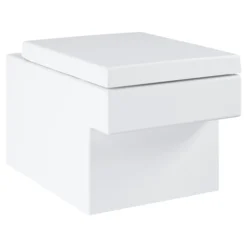 Grohe cube toalettsete m/softclose hvit