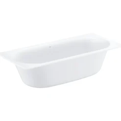 Grohe essence badekar 180x80 cm m/overløp for innbygging alpinhvit
