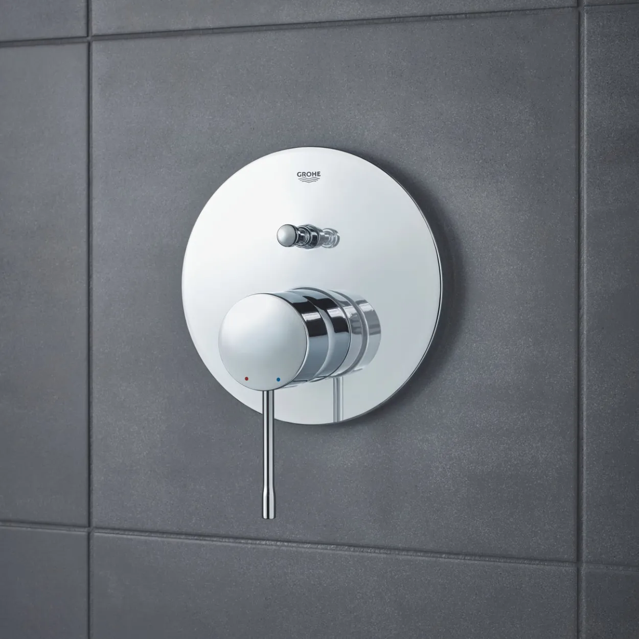Grohe essence dusjbatteri m/2-veis omskifter krom