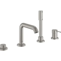 Grohe essence 4-hulls kar- og dusjkombinasjon supersteel