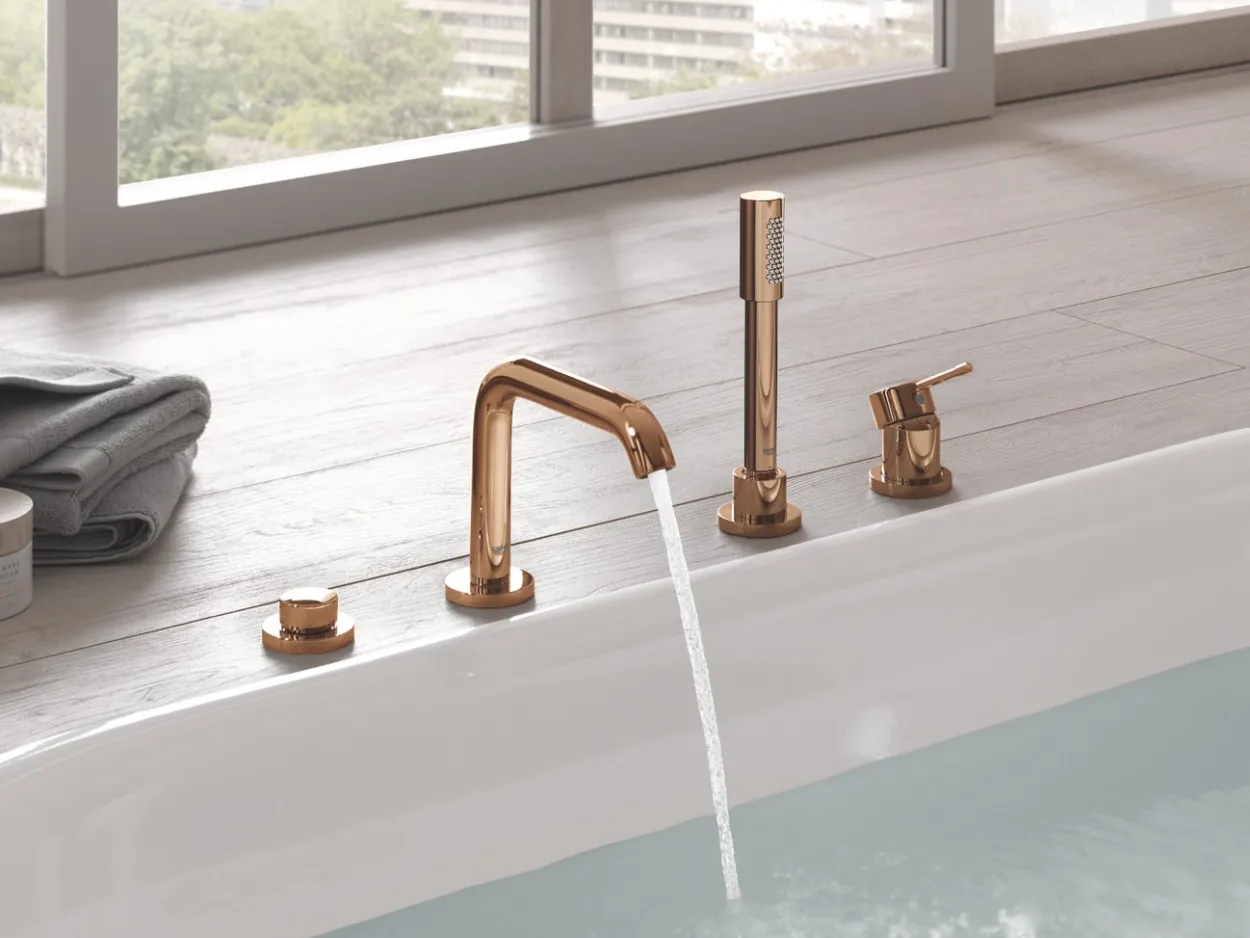 Grohe essence 4-hulls kar- og dusjkombinasjon warm sunset