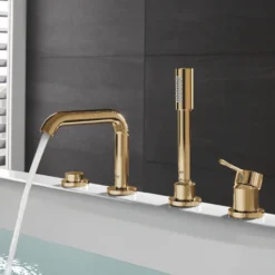 Grohe essence 4-hulls kar og dusjkombinasjon cool sunrise