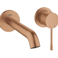Grohe essence 2-hulls servantbatteri børstet warm sunset
