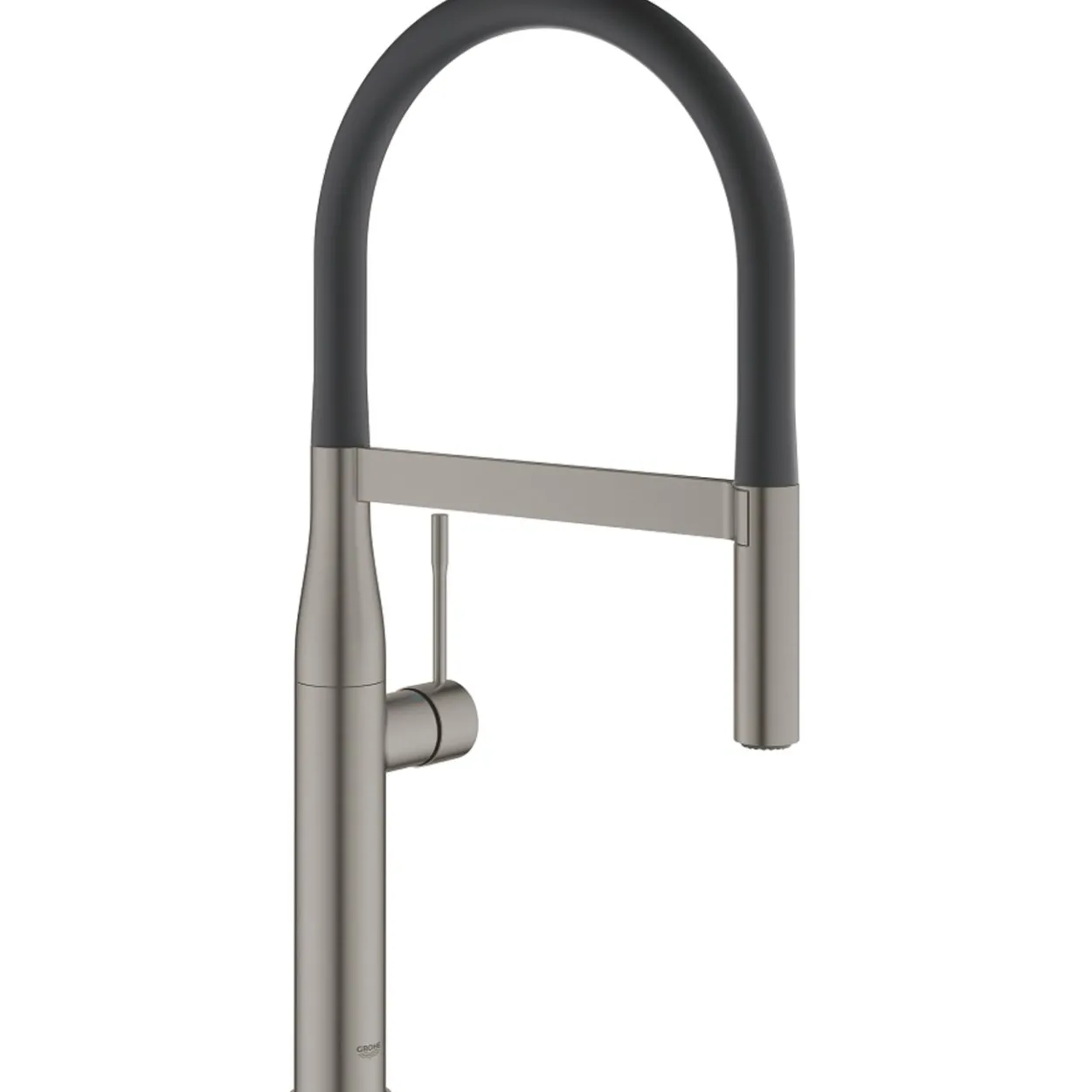 Grohe essence kjøkkenarmatur m/uttrekkbar dusj børstet hard graphite