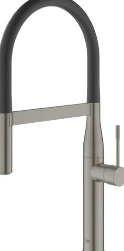 Grohe essence kjøkkenarmatur m/uttrekkbar dusj børstet hard graphite