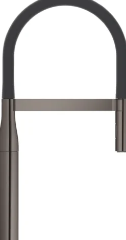 Grohe essence kjøkkenarmatur m/uttrekkbar dusj hard graphite