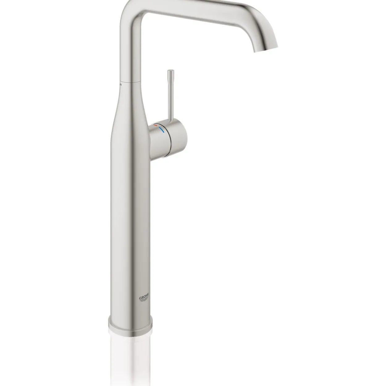 Grohe essence servantbatteri høy, supersteel