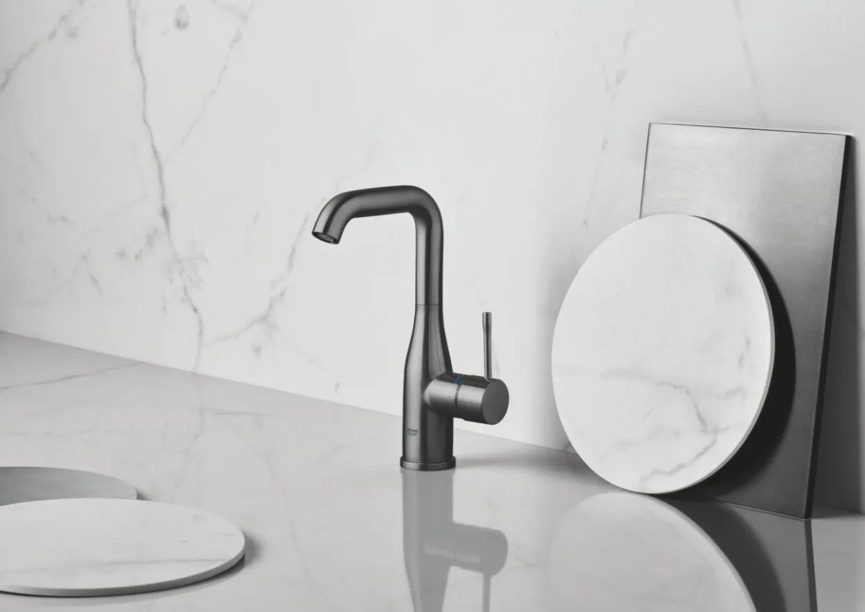 Grohe essence servantbatteri børstet hard graphite