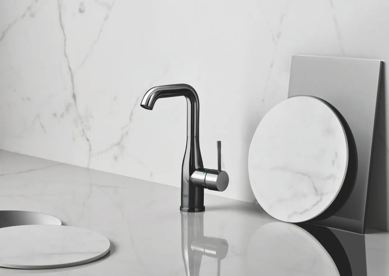 Grohe essence servantbatteri hard graphite str. m
