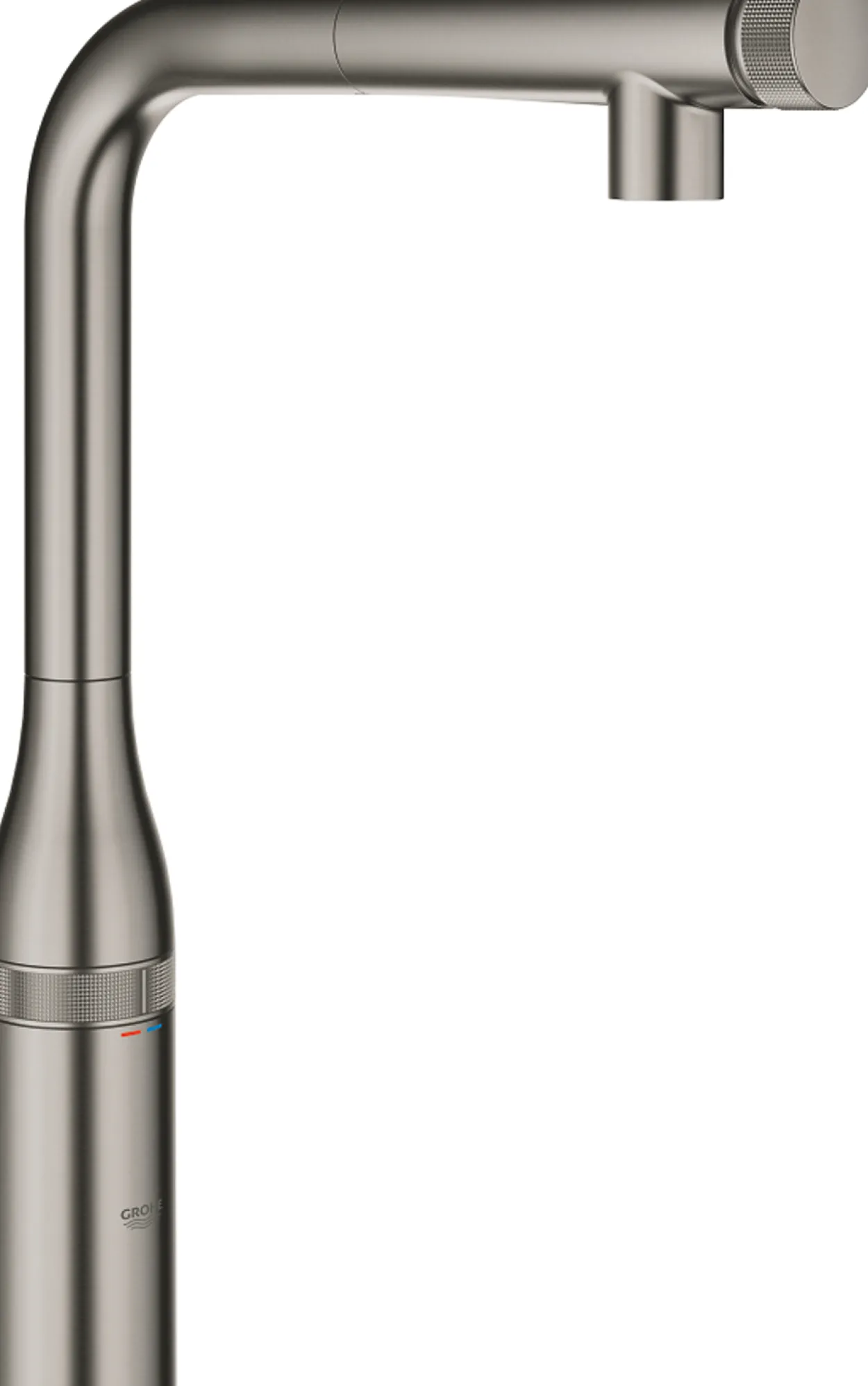 Grohe essence smartcontrol kjøkkenarmatur børstet hard graphite