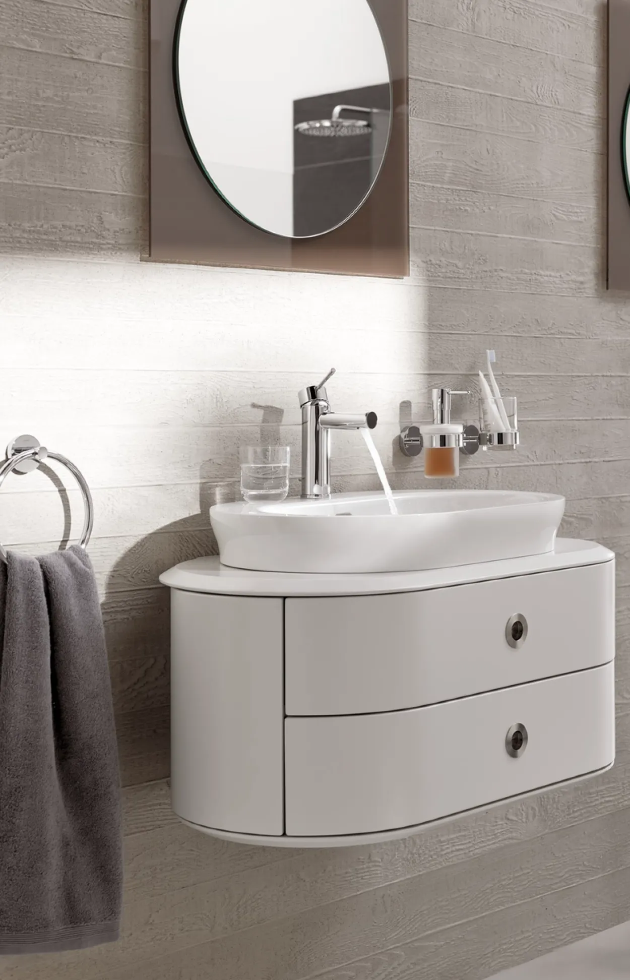 Grohe essence s servantbatteri m/oppløft krom
