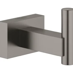 Grohe essentials cube håndklekrok børstet hard graphite