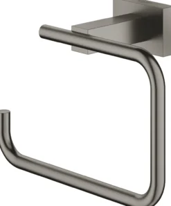 Grohe essentials cube toalettrullholder børstet hard graphite