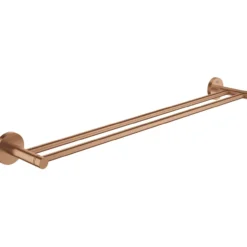 Grohe essentials dobbel håndkletørker børstet warm sunset