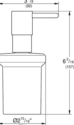 Grohe essentials såpedispenser børstet warm sunset