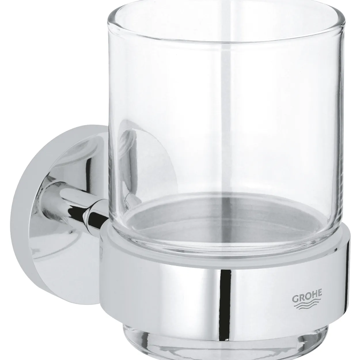 Grohe essentials tannglass m/holder