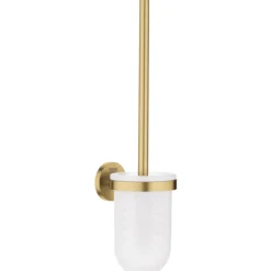 Grohe essentials toalettbørste til vegg børstet cool sunrise