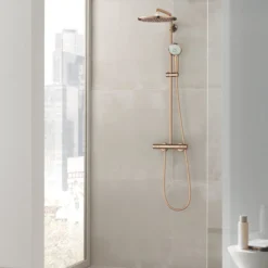 Grohe euphoria dusjsystem 310 m/dusjbatteri warm sunset