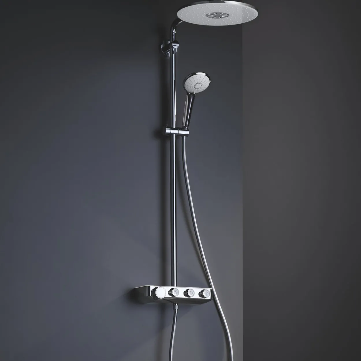 Grohe euphoria smartcontrol 310 dusjsett krom/hvit