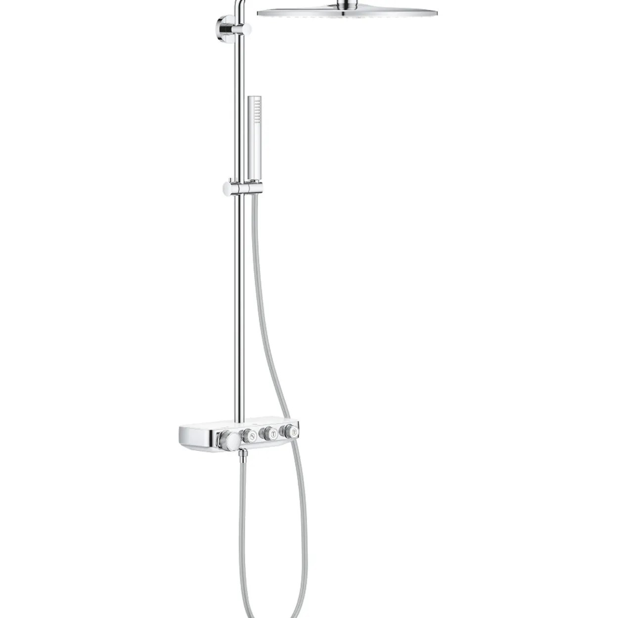 Grohe euphoria smartcontrol 310 cube duo dusjsystem måne hvit