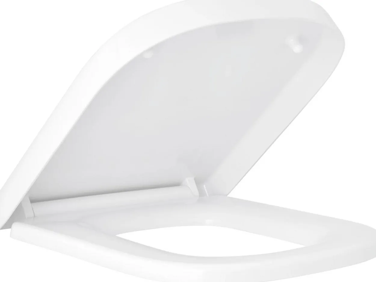 Grohe euro ceramic toalettsete softclose hvit