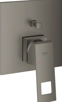 Grohe eurocube badekarbatteri for innbygging børstet hard grafitt