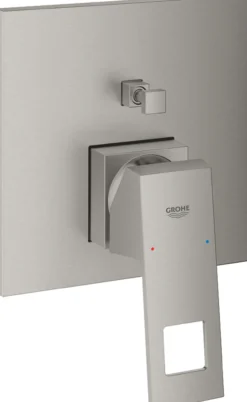 Grohe eurocube badekarbatteri for innbygging supersteel