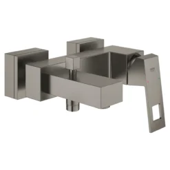 Grohe eurocube badekarbatteri børstet hard grafitt
