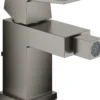 Grohe eurocube bidetarmatur børstet hard grafitt