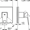 Grohe eurocube dusjbatteri for innbygging supersteel