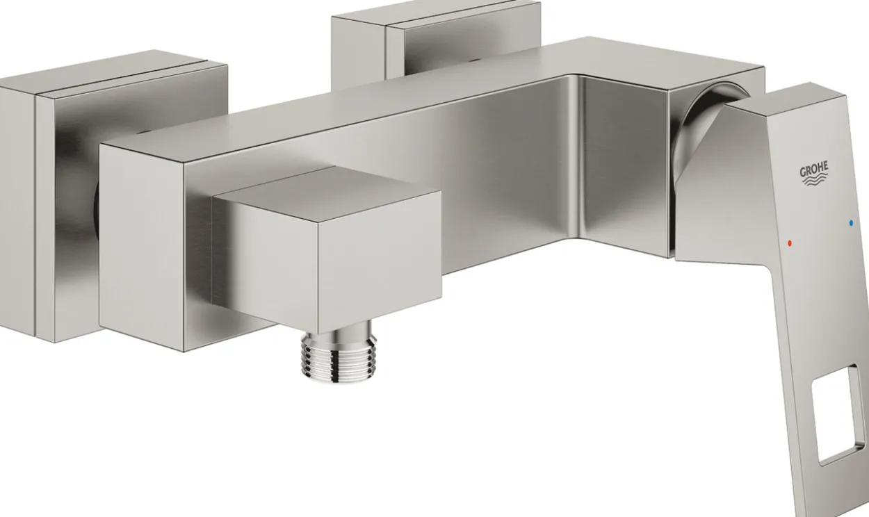 Grohe eurocube dusjbatteri supersteel