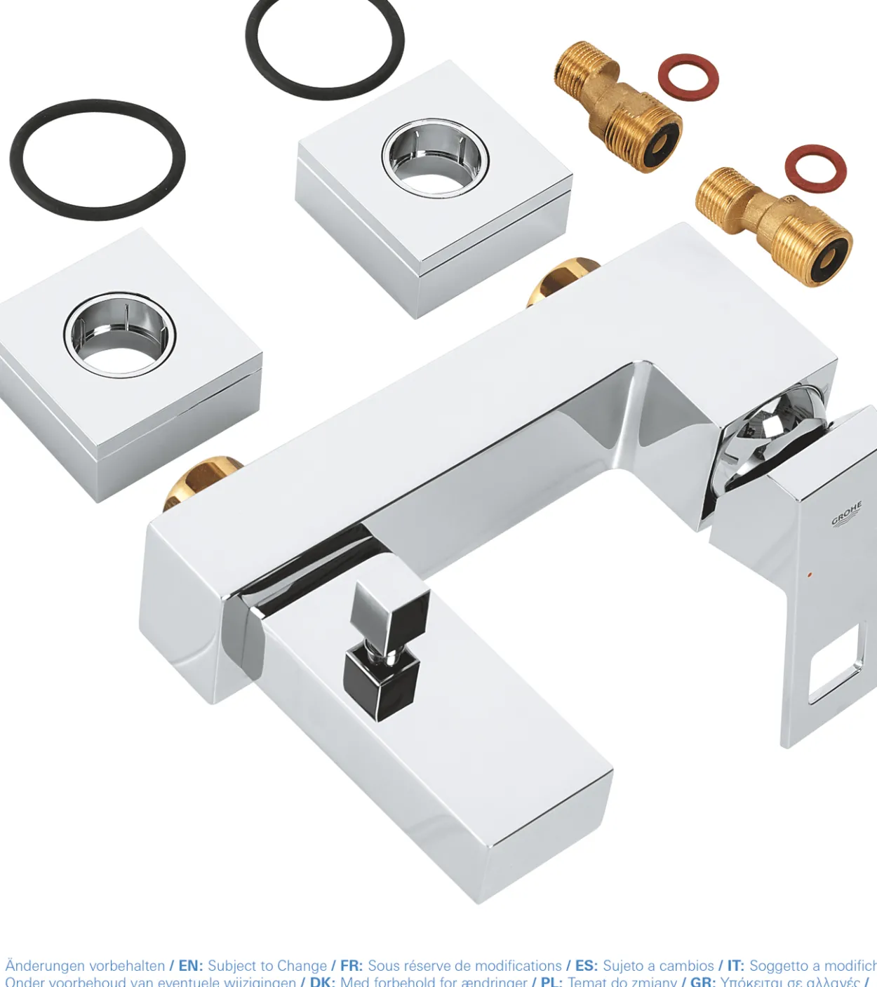 Grohe eurocube ett-greps badekararmatur
