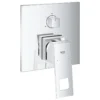 Grohe eurocube ettgrepsbatteri for innbygging m/3 utløp krom