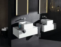 Grohe eurocube joy 2-hulls vegghengt servantbatteri