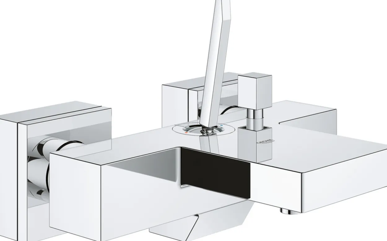 Grohe eurocube joy kar- og dusjbatteri krom