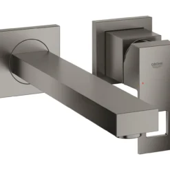 Grohe eurocube m 2-hulls servantbatteri børstet hard graphite